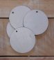 Preview: Wooden disc with hole Round