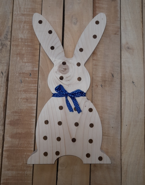 Osterhase aus Holz