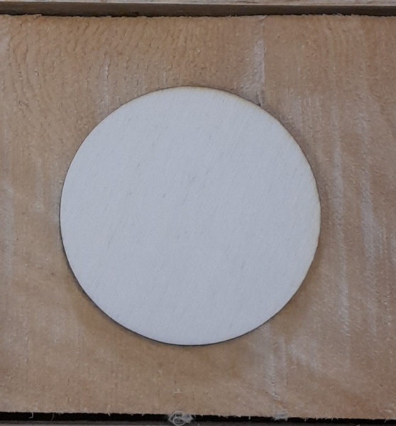 Wooden disc Round