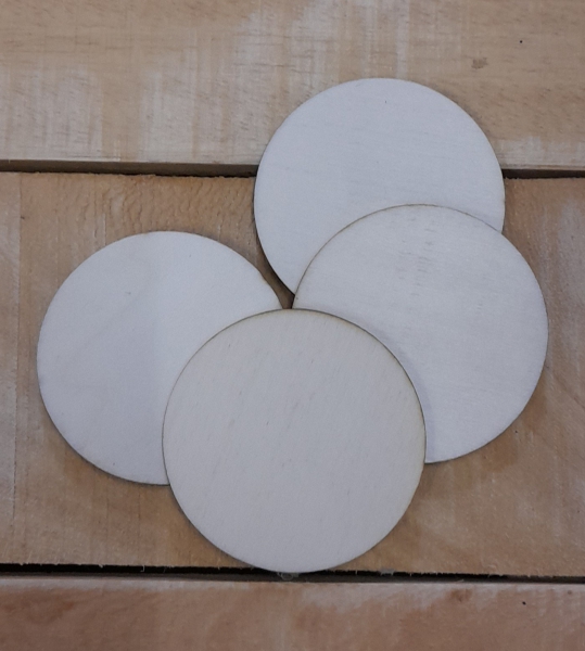 Wooden disc Round