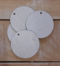 Disc round with hole Ø10mm - Ø100mm